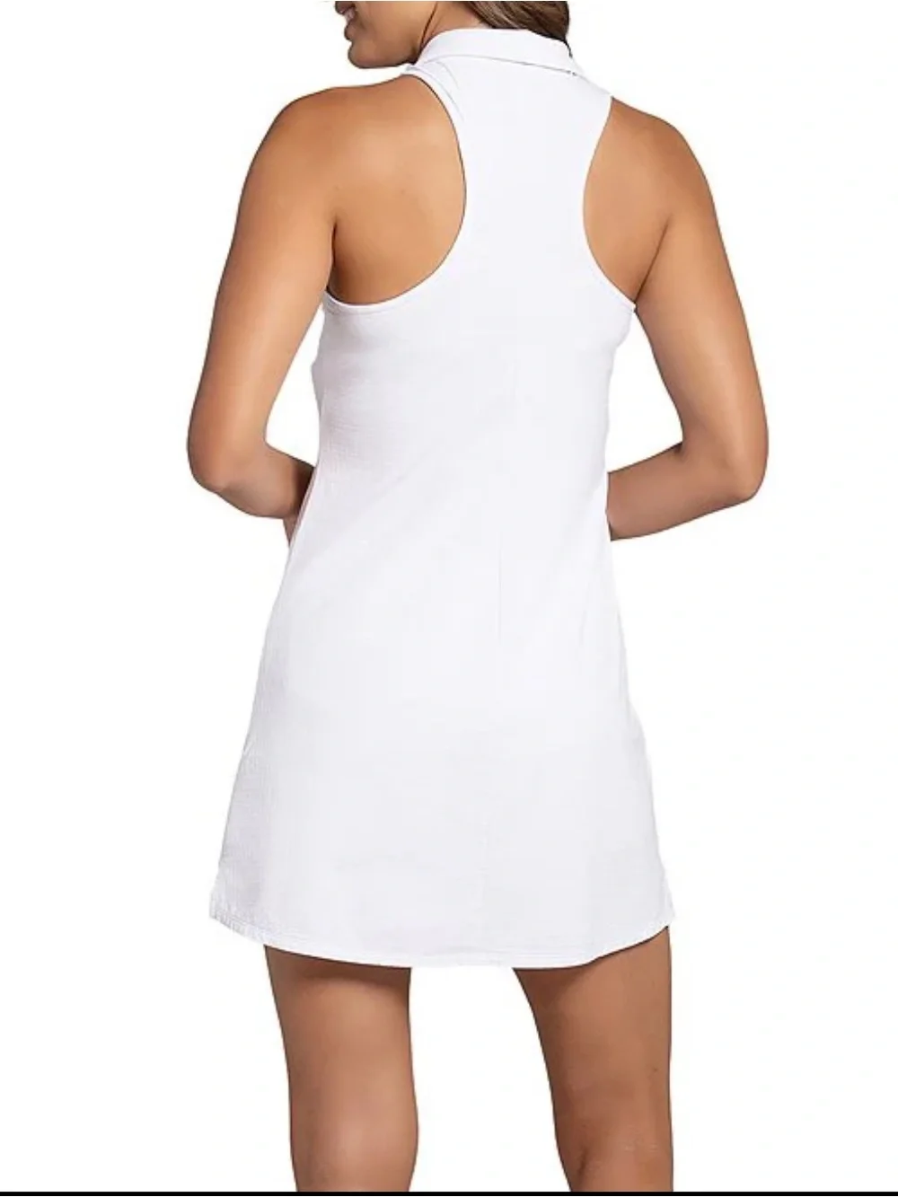 ALO Yoga NWT Charmed Tennis Dress X Small White Courtside Delight Pickleball